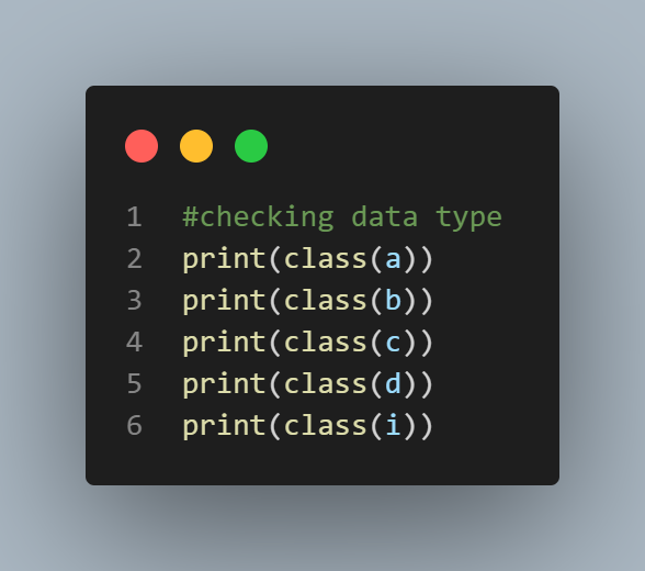 How to check data type in R?